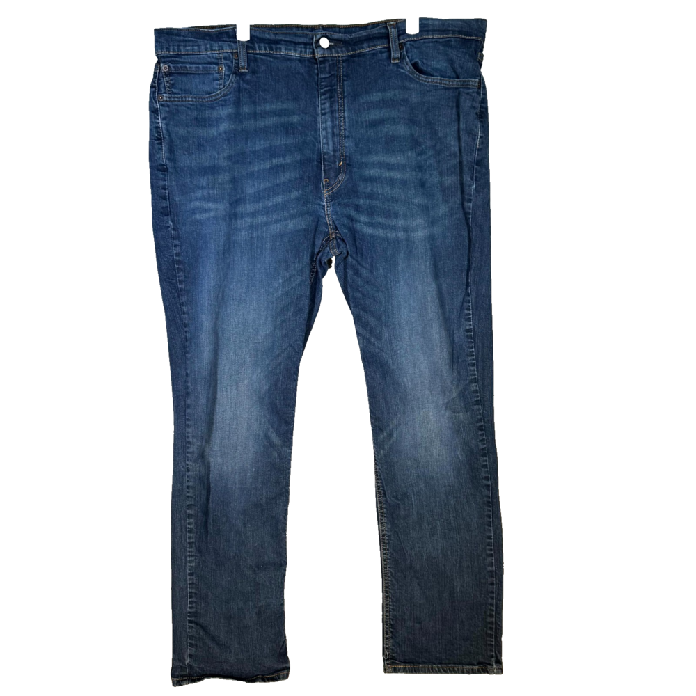 Levi's 541 Men's Jeans 42x34 (42x32) Blue Athletic Fit Stretch Straight Leg